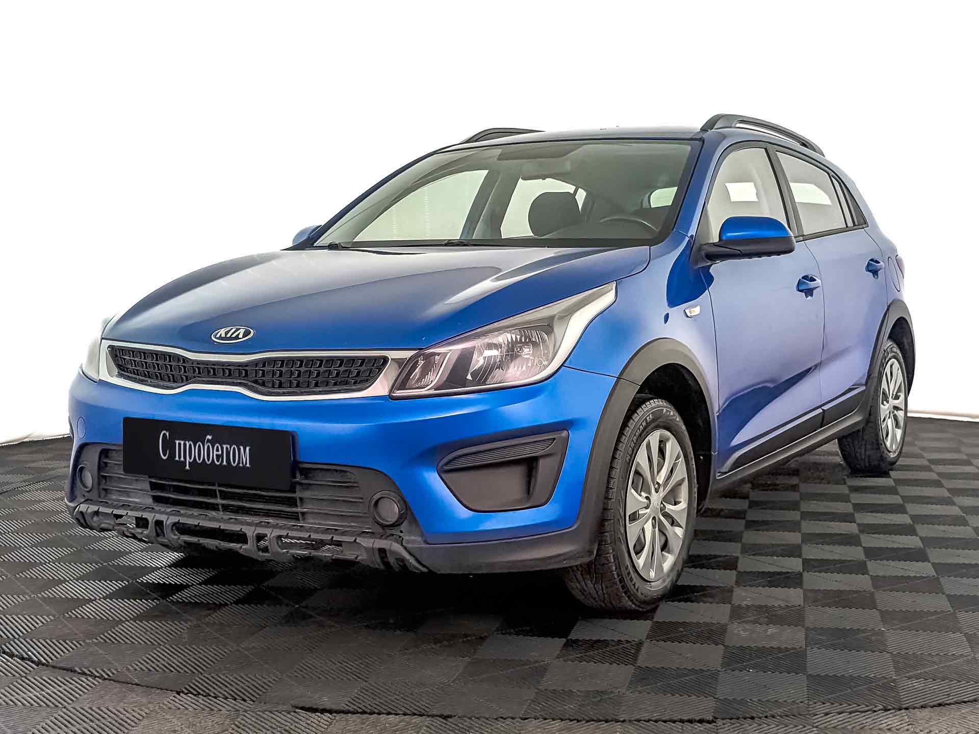 Kia Rio Синий, 2019, 186 123 км