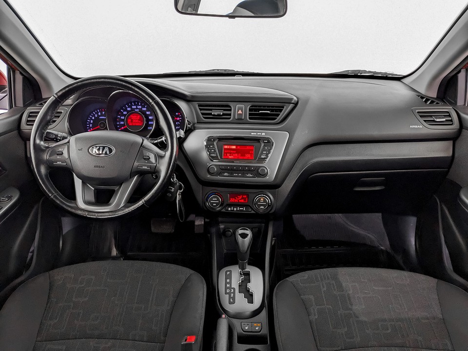 Kia Rio Красный, 2014, 101 552 км