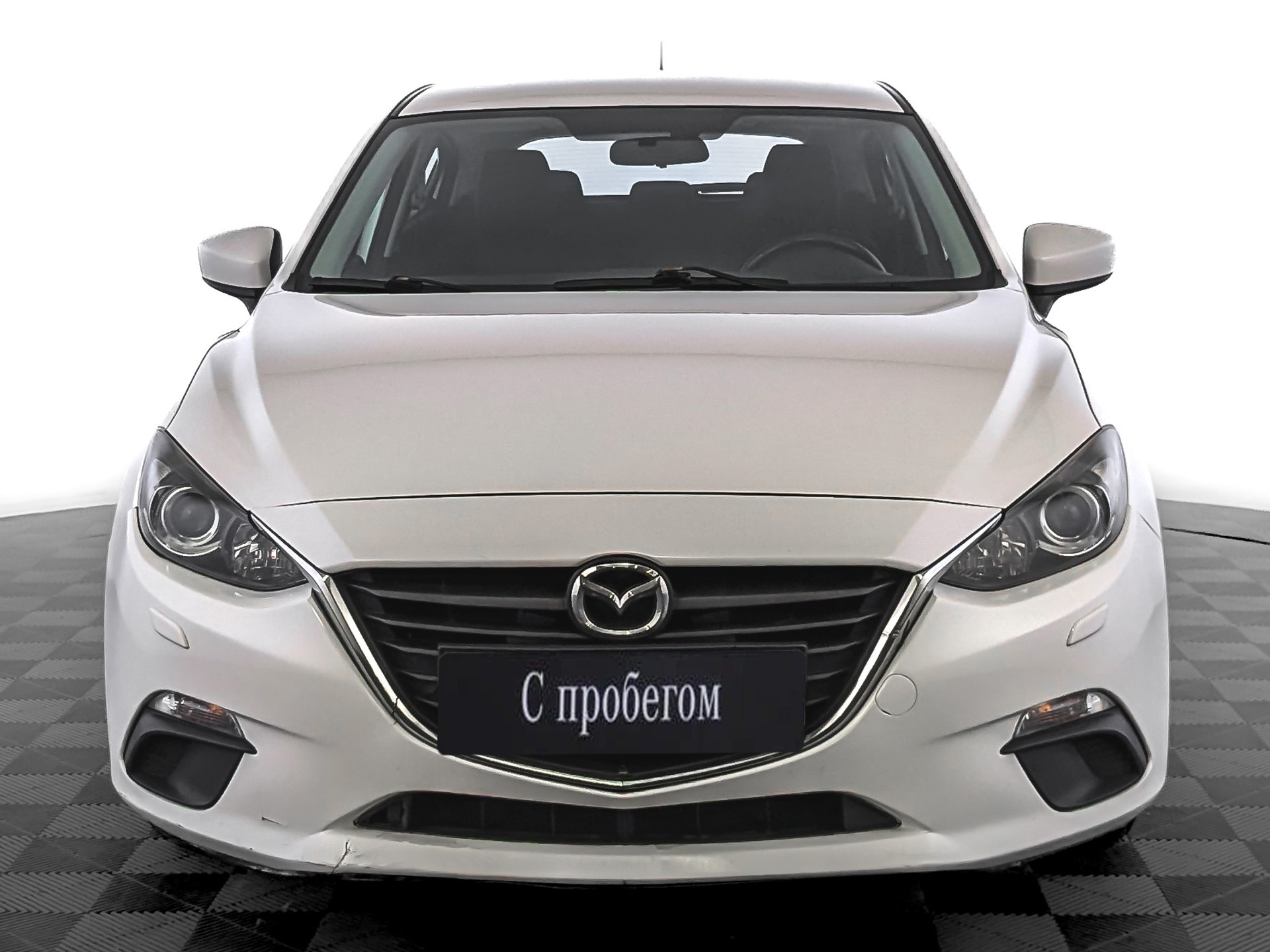 Mazda 3 Белый, 2014, 120 772 км