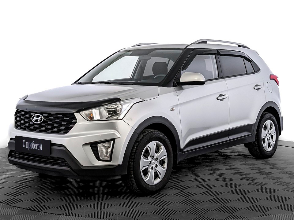 Hyundai Creta Серебристый, 2020, 44 852 км