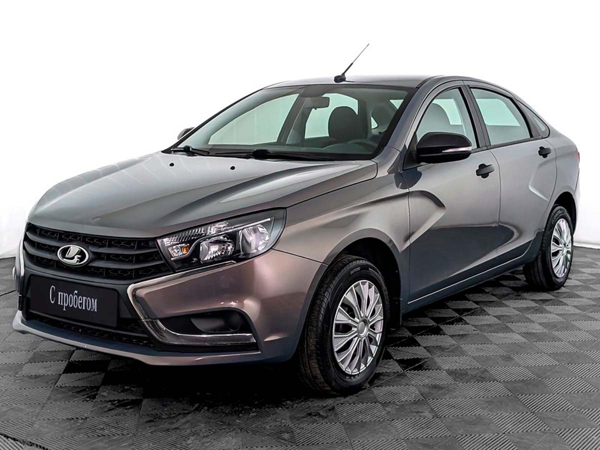 Lada Vesta Серый, 2017, 68 356 км