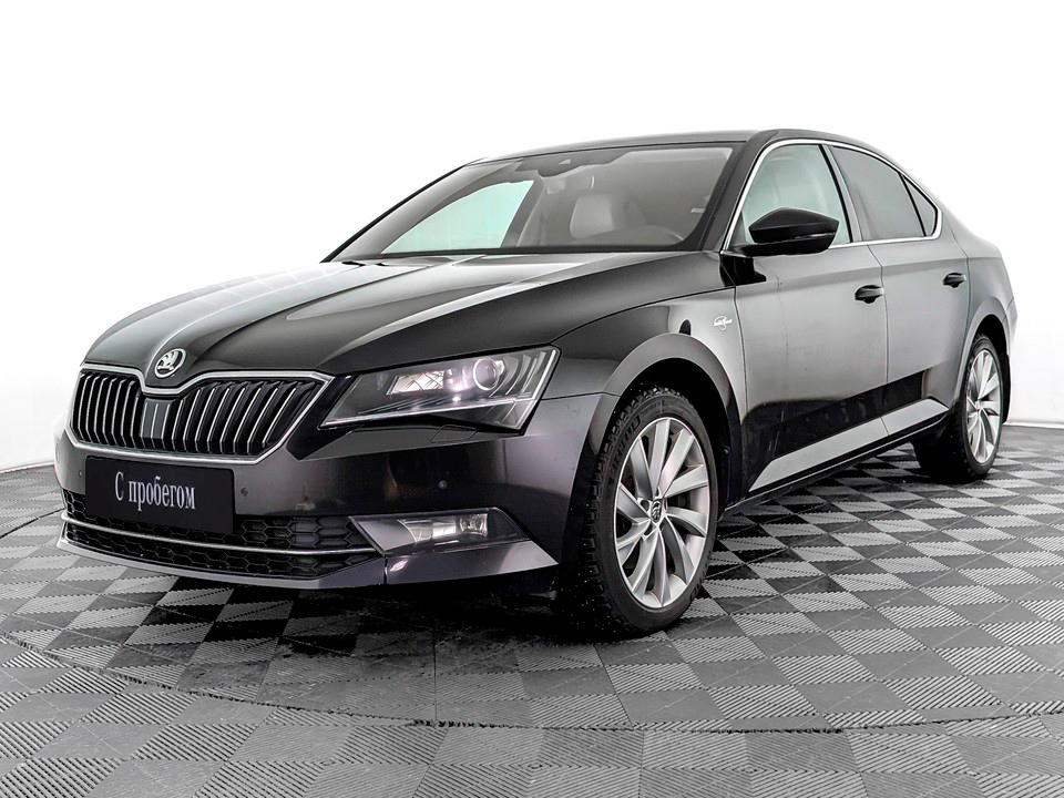 Skoda Superb Черный, 2015, 186 870 км