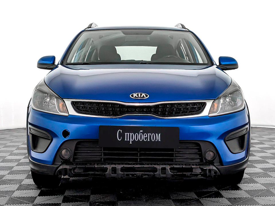 Kia Rio Синий, 2019, 154 108 км