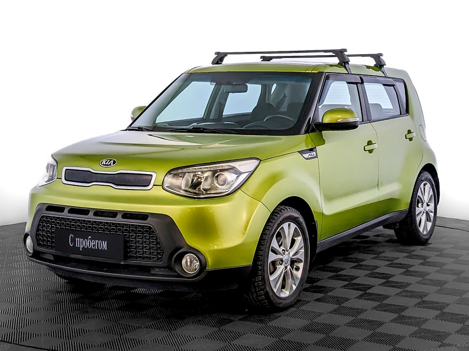 Kia Soul Зеленый, 2015, 100 614 км