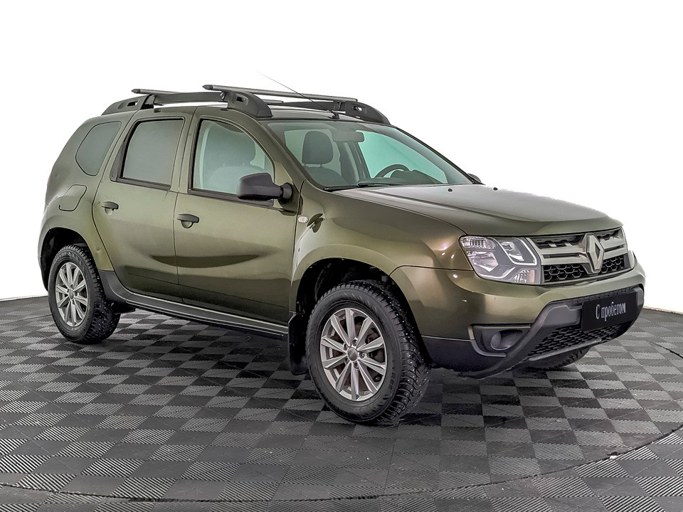 Renault Duster Зеленый, 2018, 251 417 км