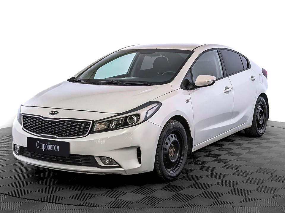 Kia Cerato Белый, 2016, 183 768 км