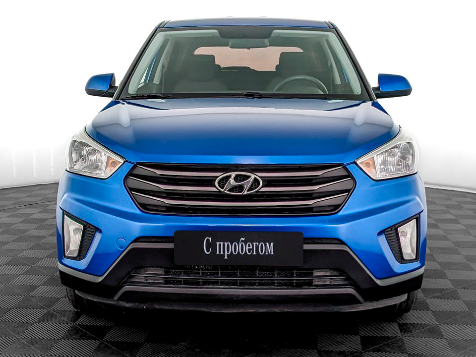 Hyundai Creta Синий, 2016, 115 992 км