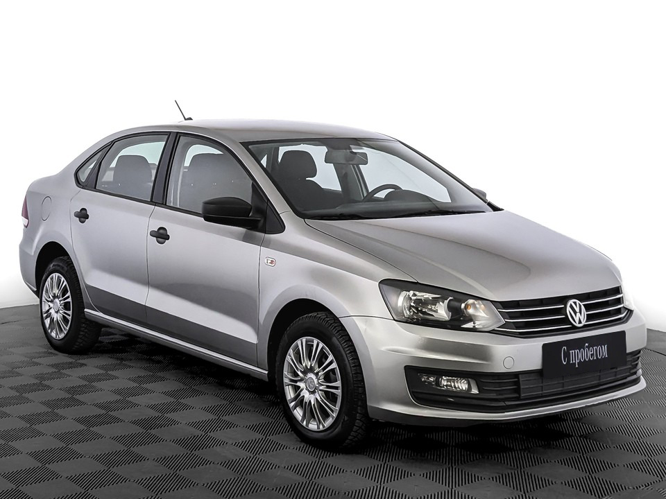 Volkswagen Polo Серебряный, 2019, 101 874 км