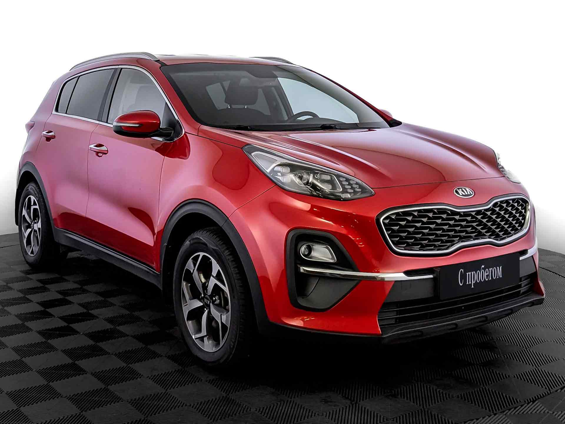 Kia Sportage Красный, 2021, 96 594 км