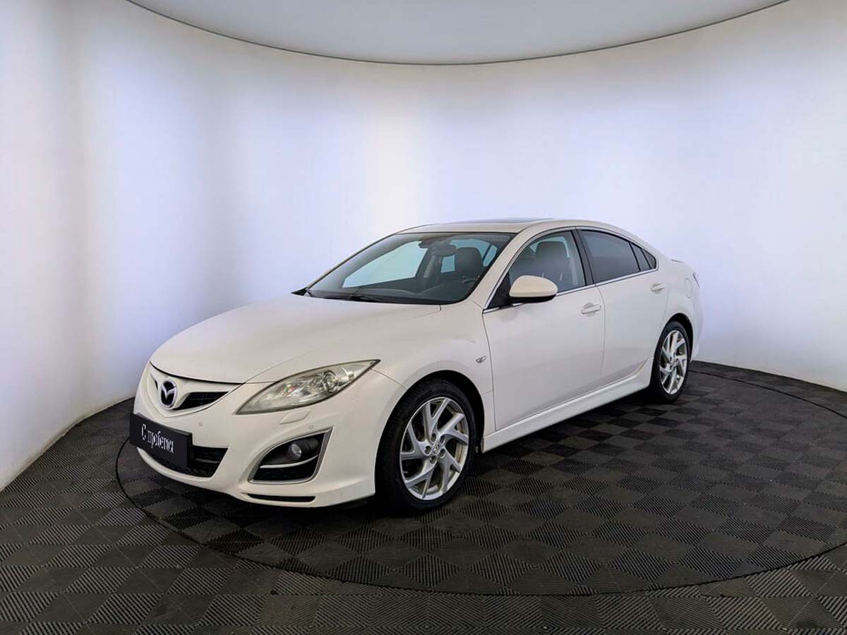 Mazda 6 Белый, 2011, 217 539 км