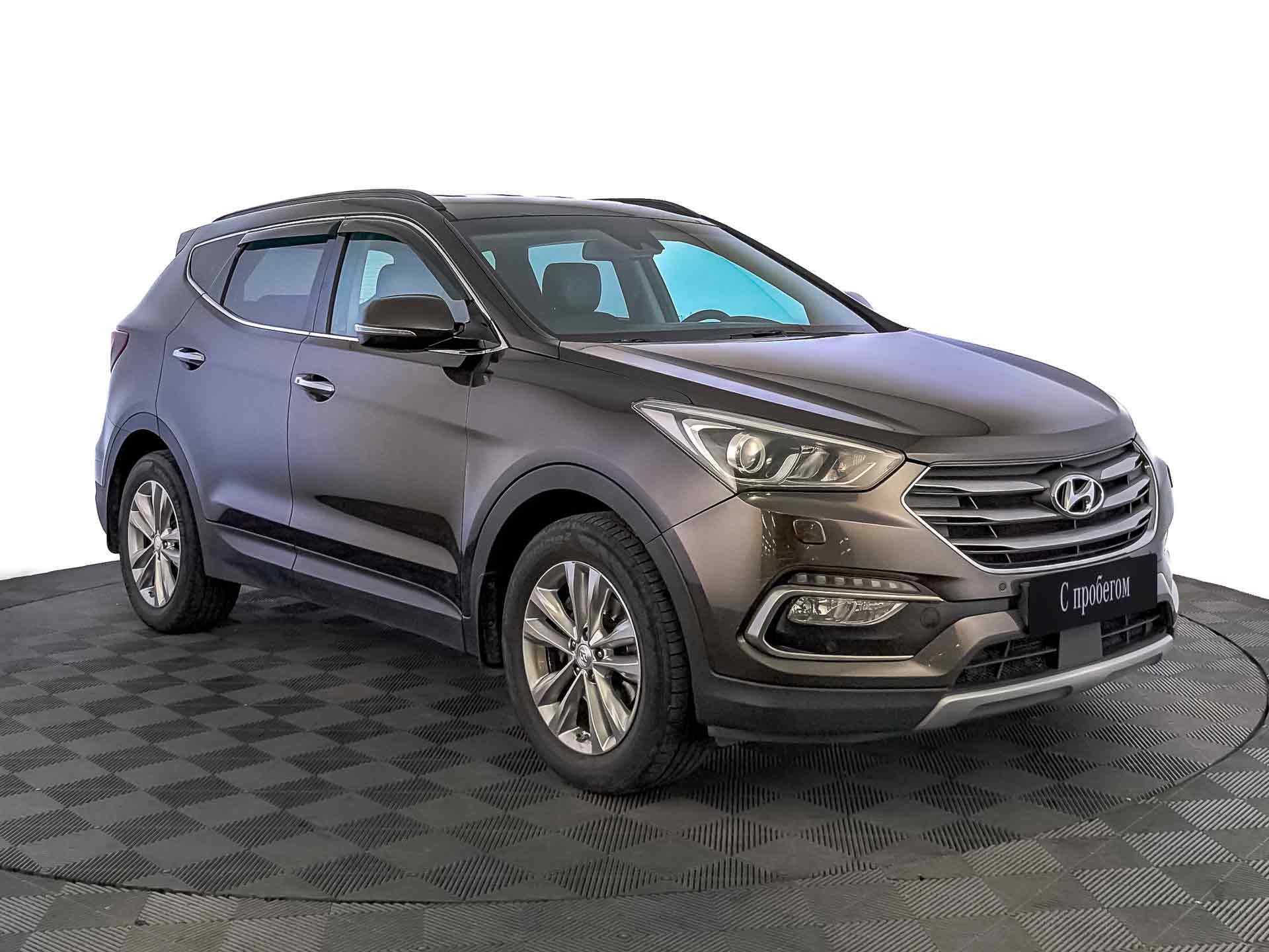 Hyundai Santa Fe Коричневый, 2017, 175 113 км