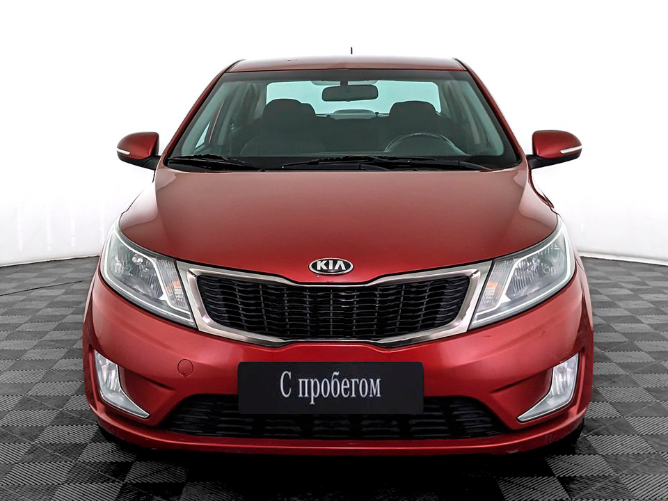 Kia Rio Красный, 2014, 101 552 км