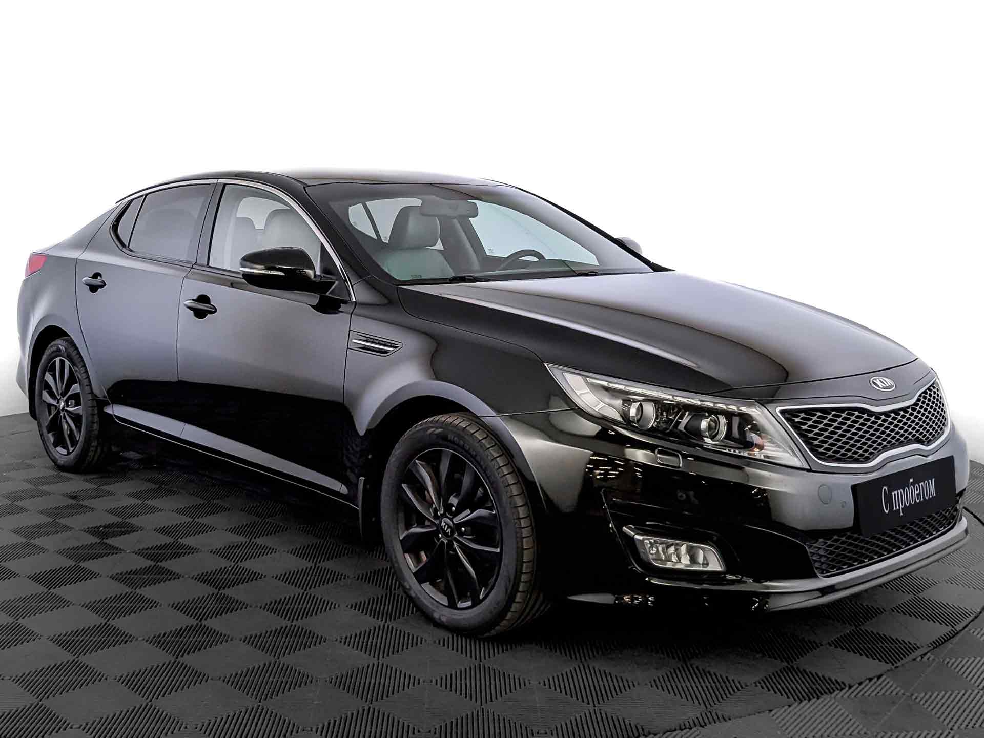 Kia Optima Черный, 2015, 88 201 км