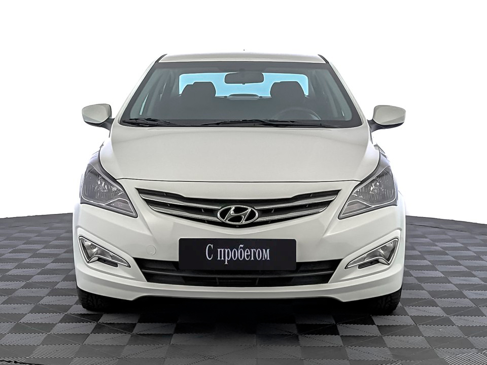 Hyundai Solaris Белый, 2016, 45 688 км