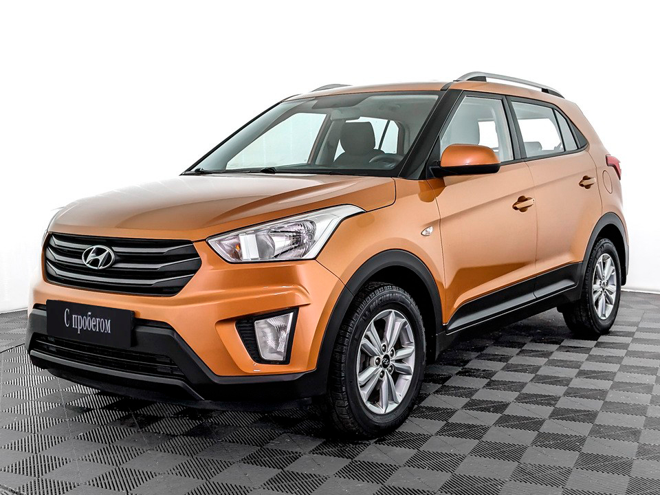 Hyundai Creta Оранжевый, 2016, 67 868 км