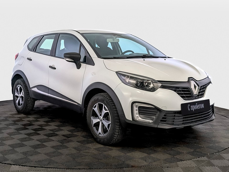 Renault Kaptur Белый, 2018, 117 460 км