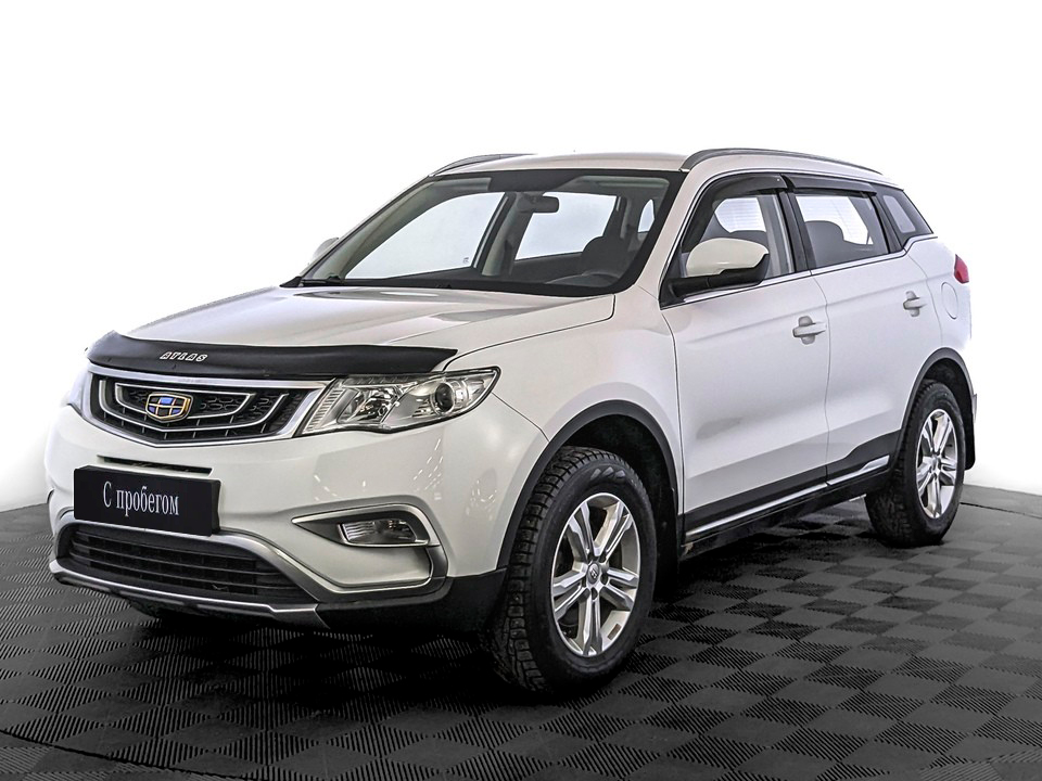 Geely Atlas Белый, 2018, 71 459 км