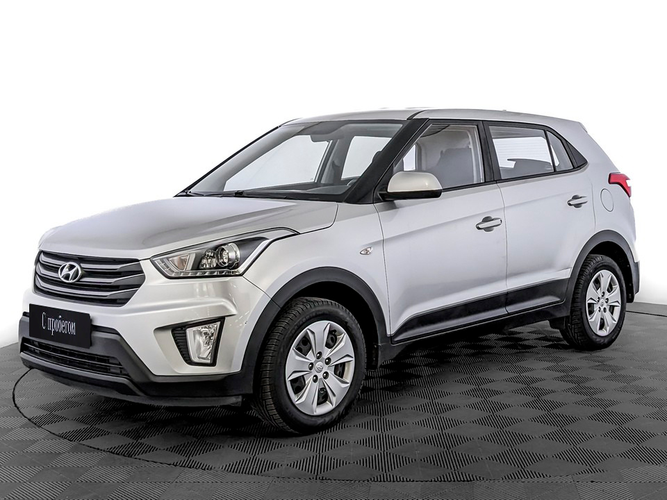 Hyundai Creta Серебристый, 2017, 178 584 км