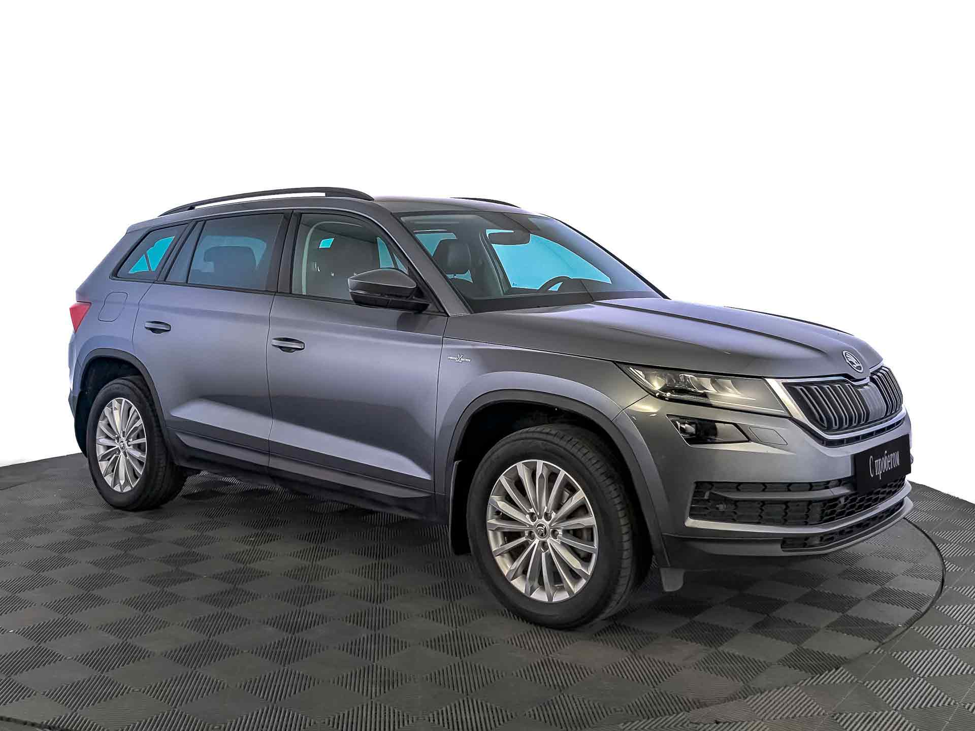 Skoda Kodiaq темно-серый, 2019, 118 688 км