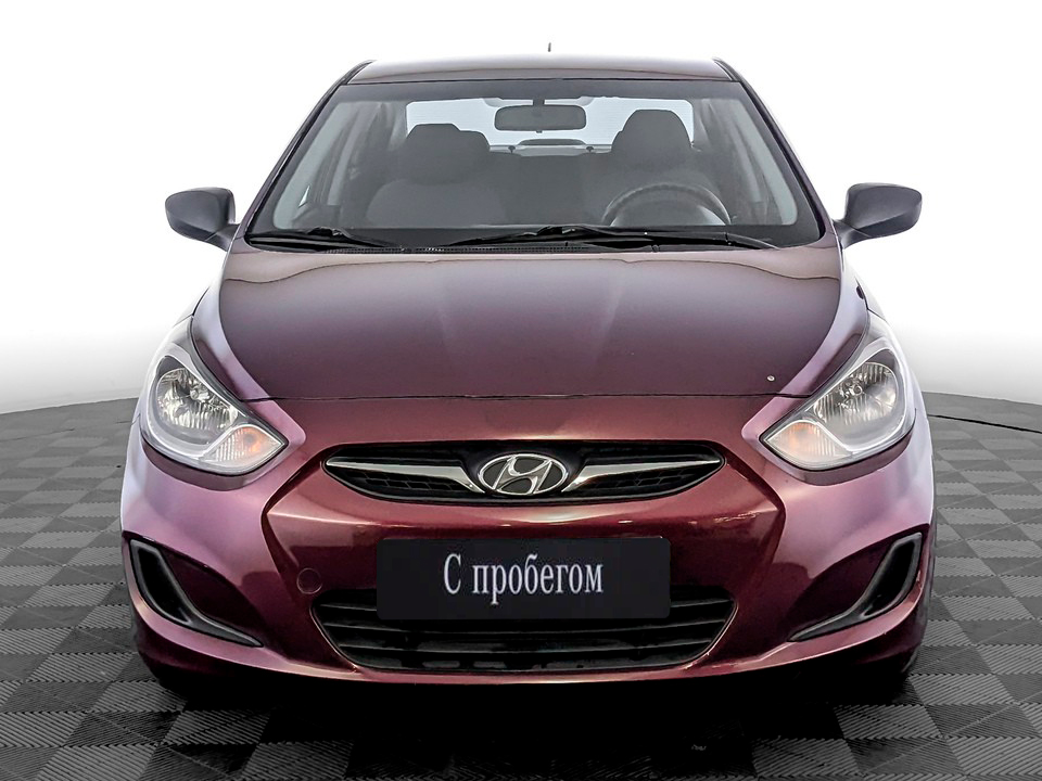 Hyundai Solaris Фиолетовый, 2013, 168 094 км