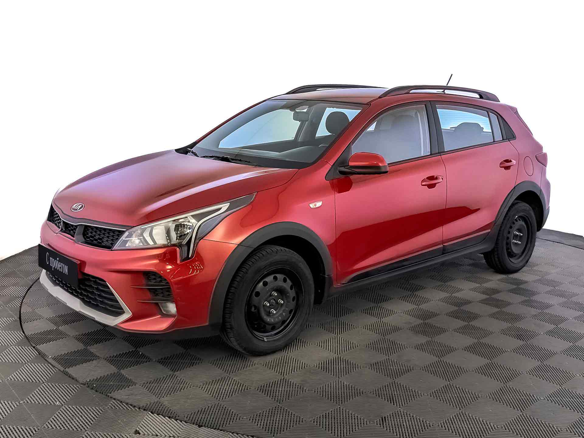 Kia Rio Красный, 2021, 68 634 км