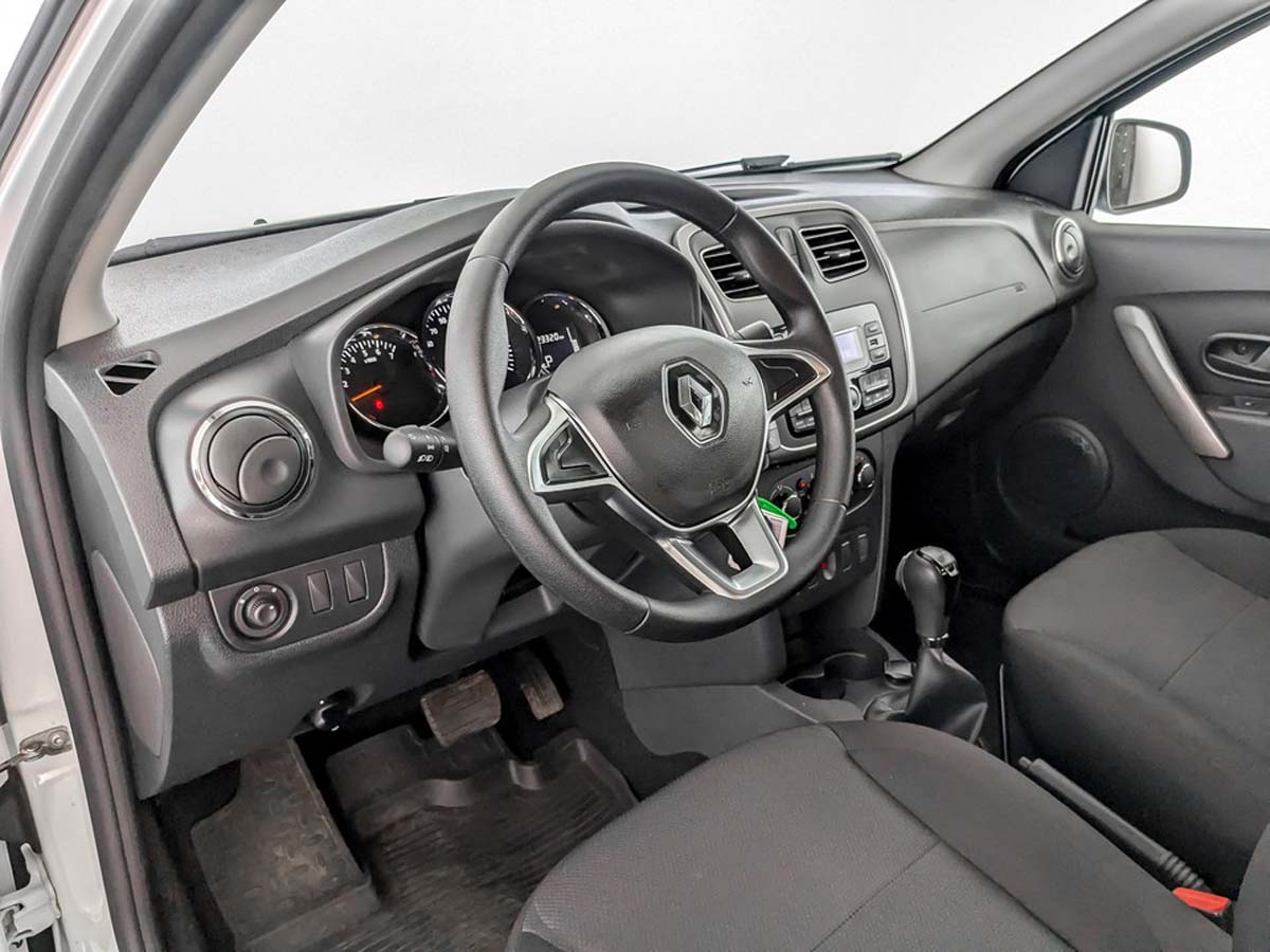 Renault Logan Белый, 2021, 23 319 км