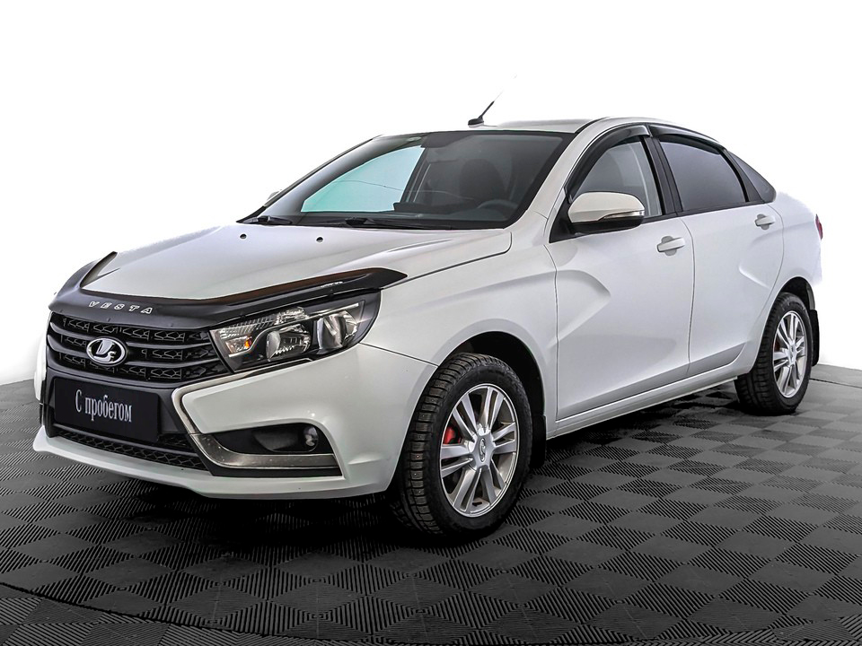 Lada Vesta Белый, 2018, 79 338 км