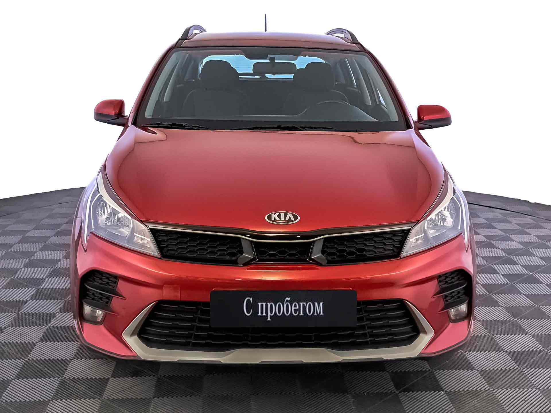 Kia Rio Красный, 2021, 68 634 км