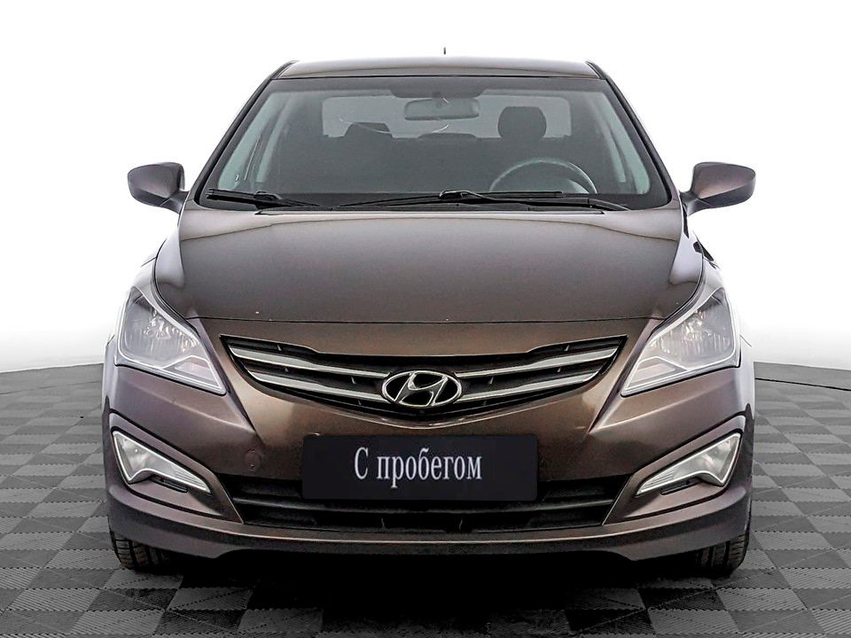 Hyundai Solaris Коричневый, 2016, 145 436 км