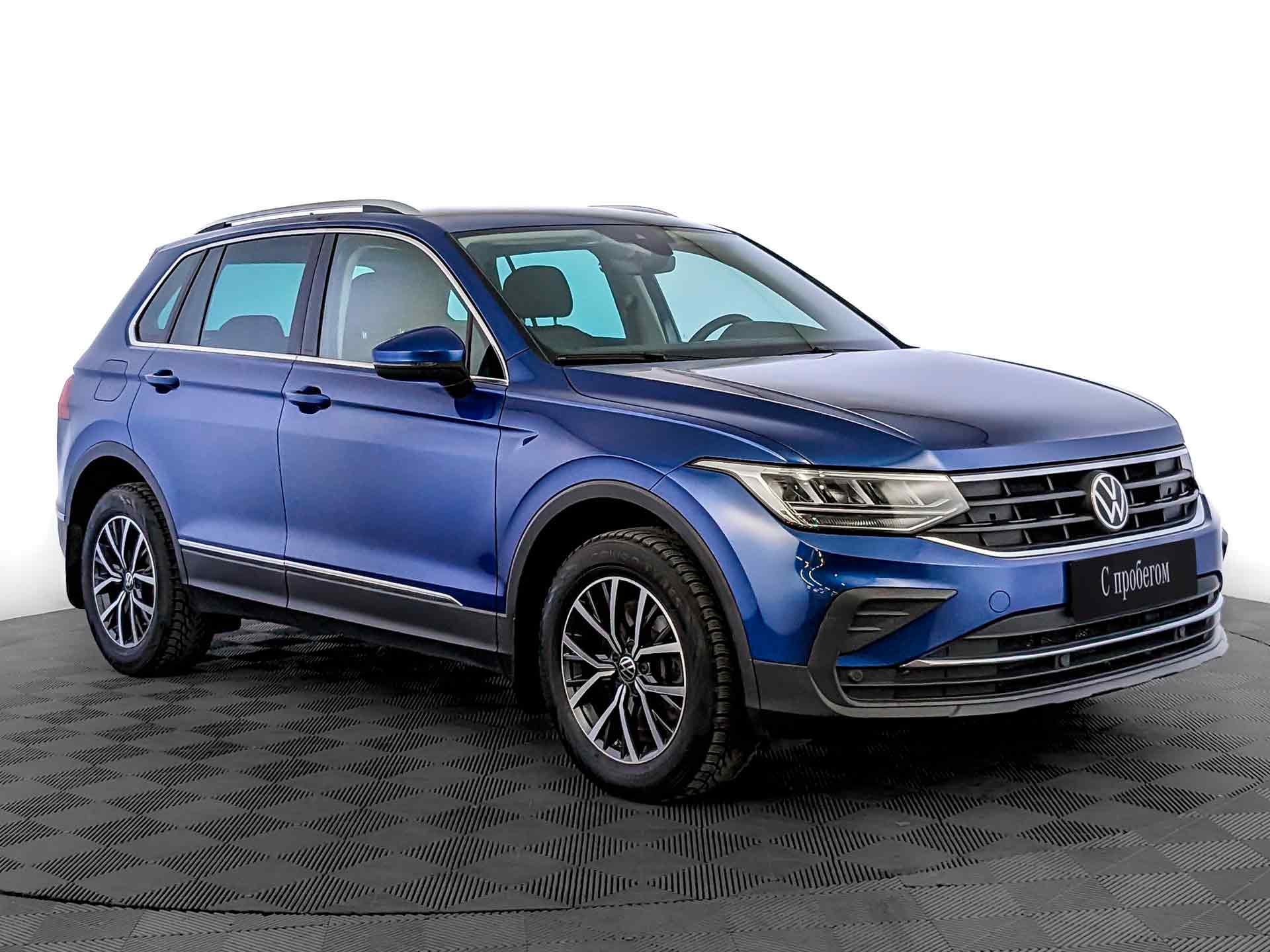 Volkswagen Tiguan Синий, 2020, 77 320 км