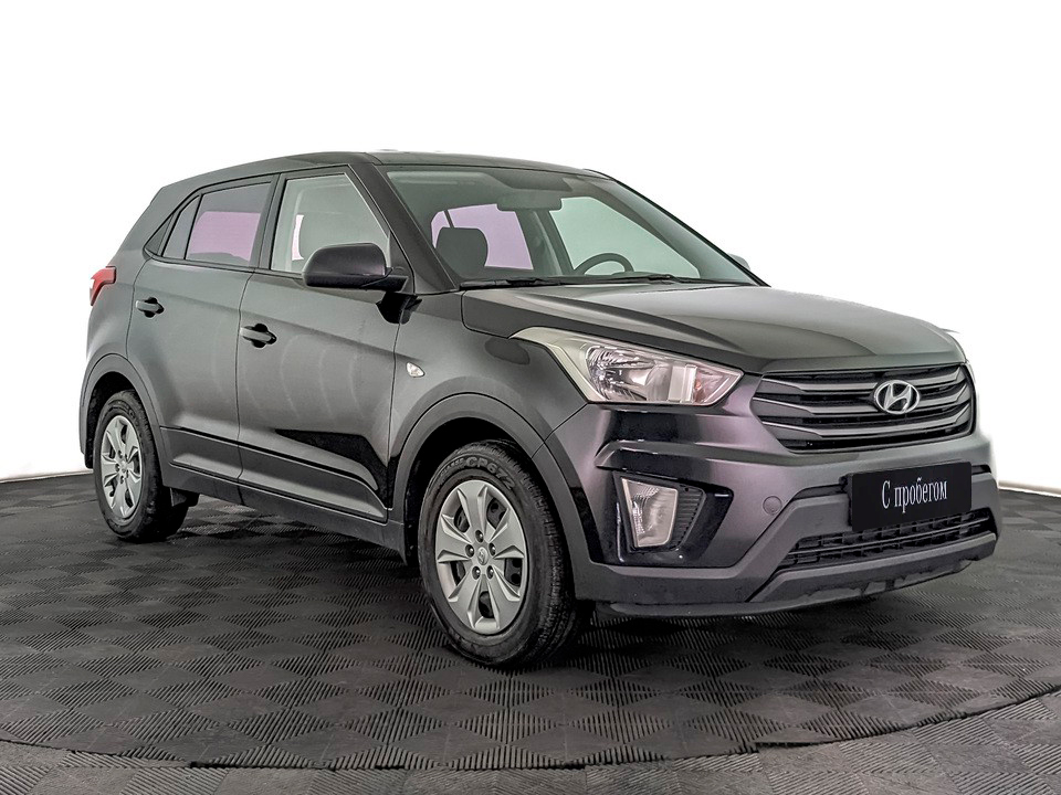 Hyundai Creta Черный, 2018, 140 330 км