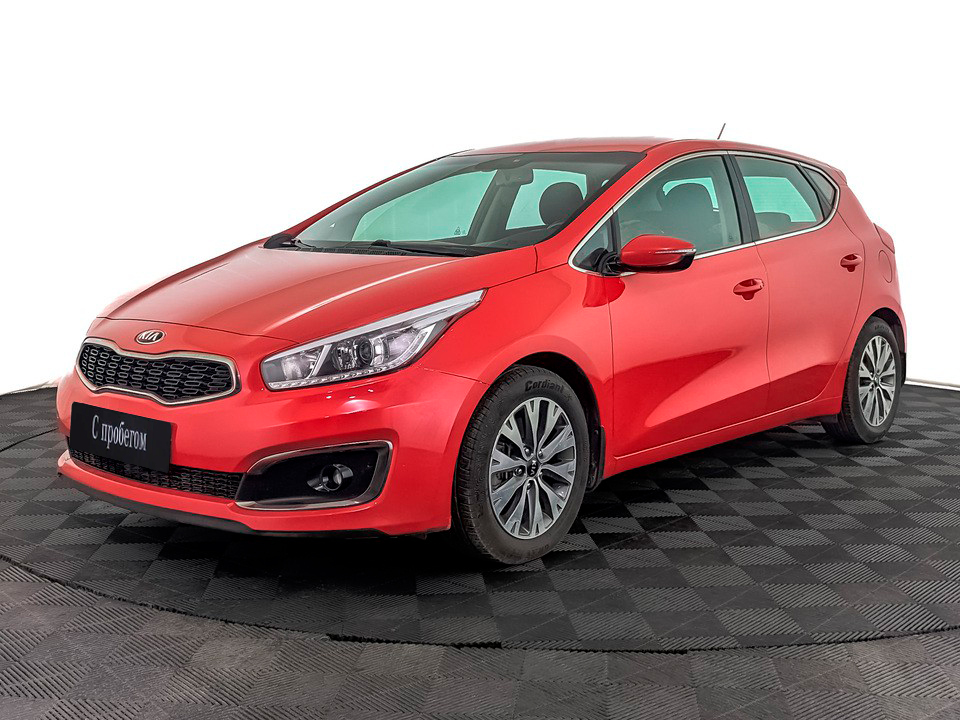 Kia Ceed Красный, 2015, 101 146 км