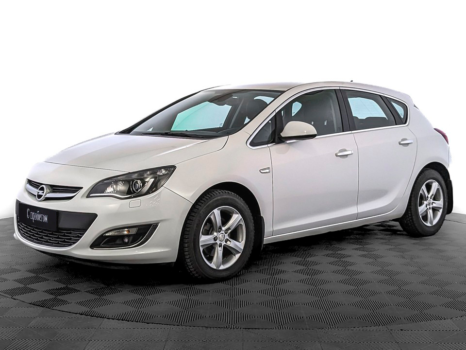 Opel Astra Белый, 2013, 21 166 км