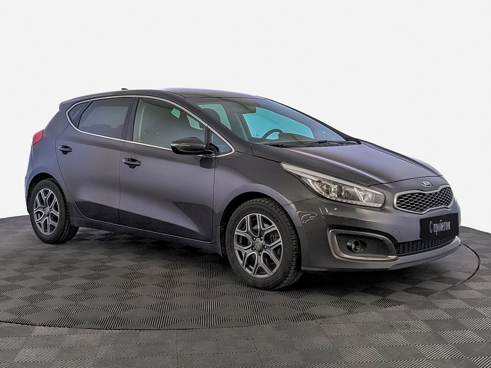 Kia Ceed Серый, 2017, 159 354 км