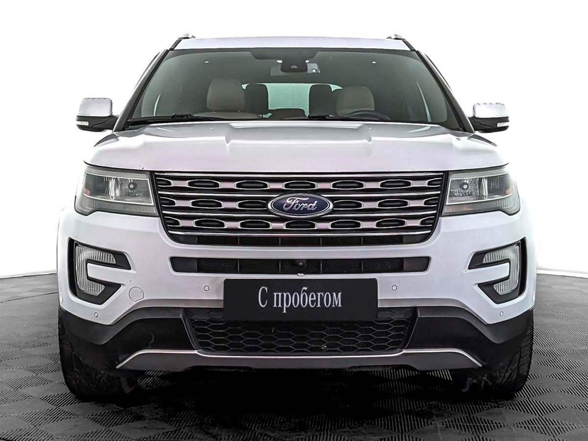 Ford Explorer белый, 2017, 179 152 км