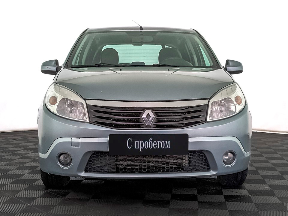 Renault Sandero Синий, 2010, 137 768 км