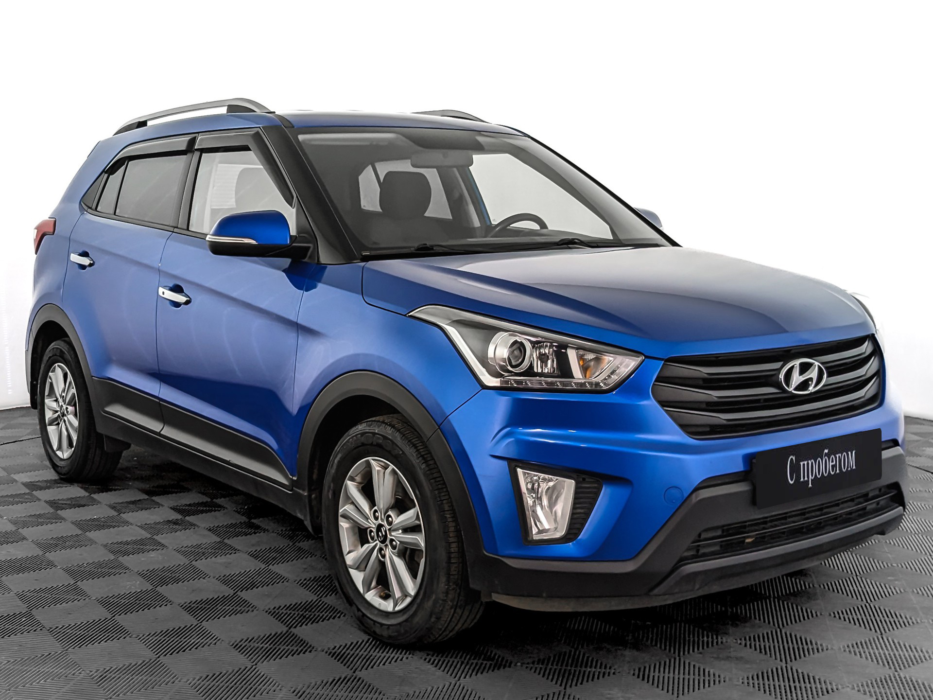 Hyundai Creta Синий, 2019, 89 953 км