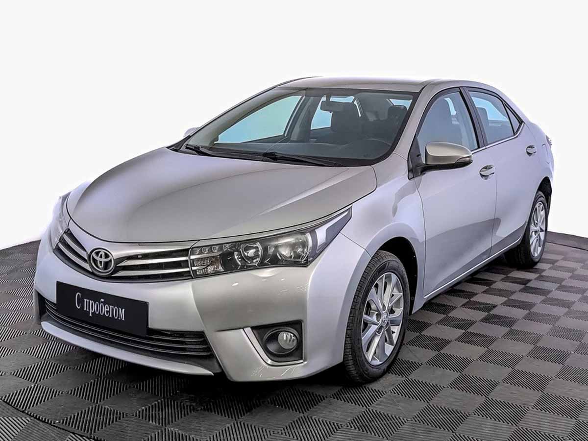 Toyota Corolla Серебряный, 2016, 163 106 км