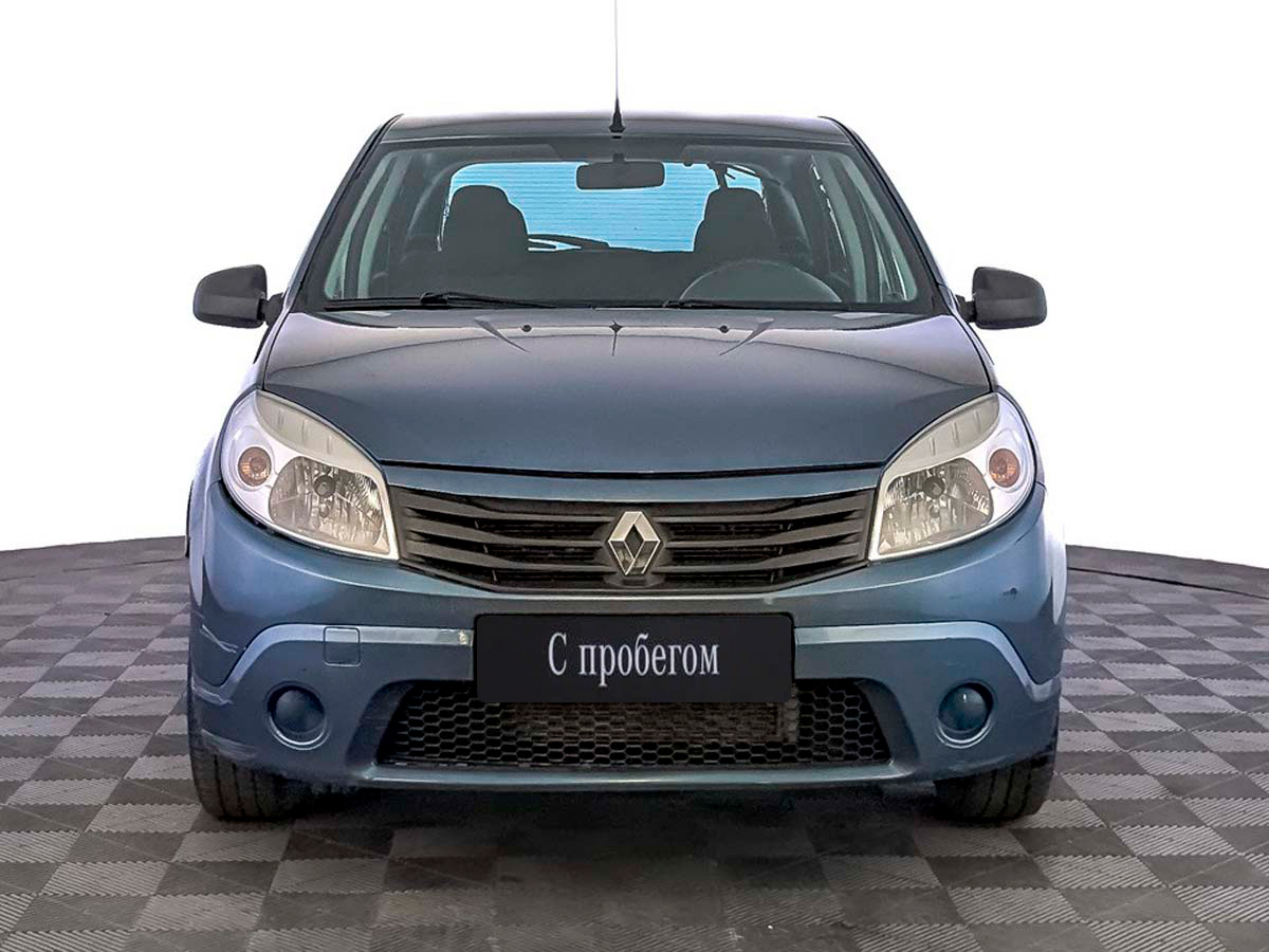 Renault Sandero Синий, 2012, 57 409 км