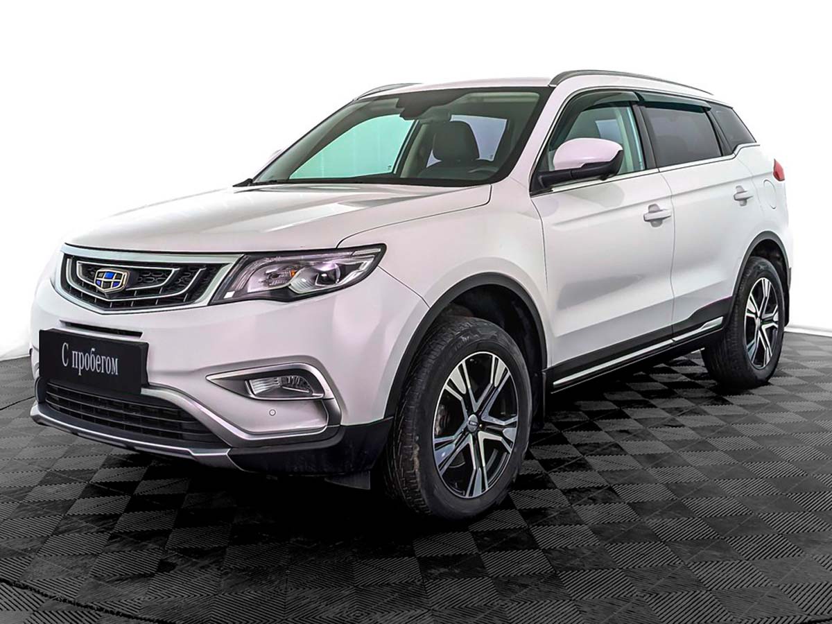 Geely Atlas Белый, 2019, 58 545 км