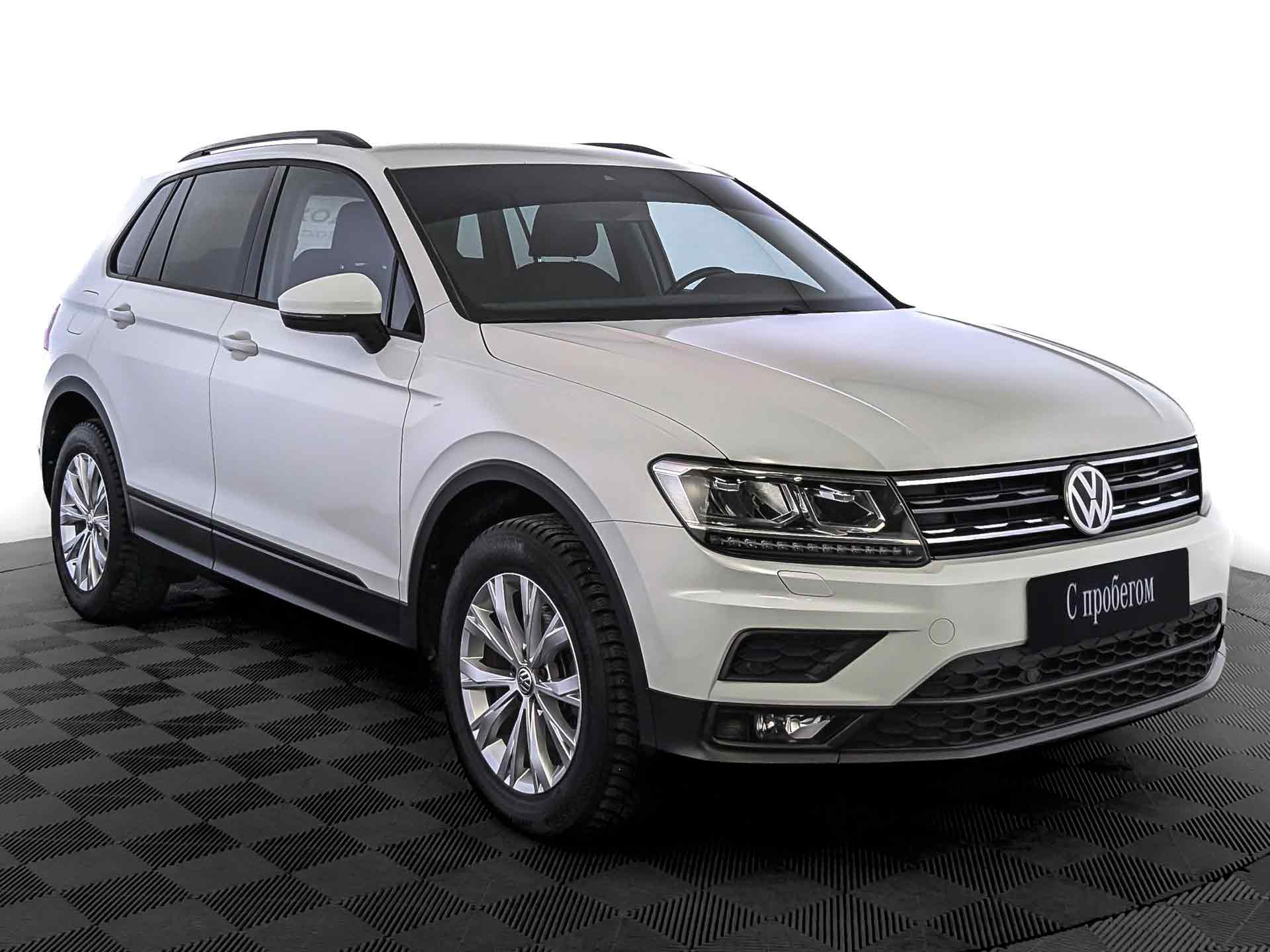 Volkswagen Tiguan Белый, 2020, 93 428 км