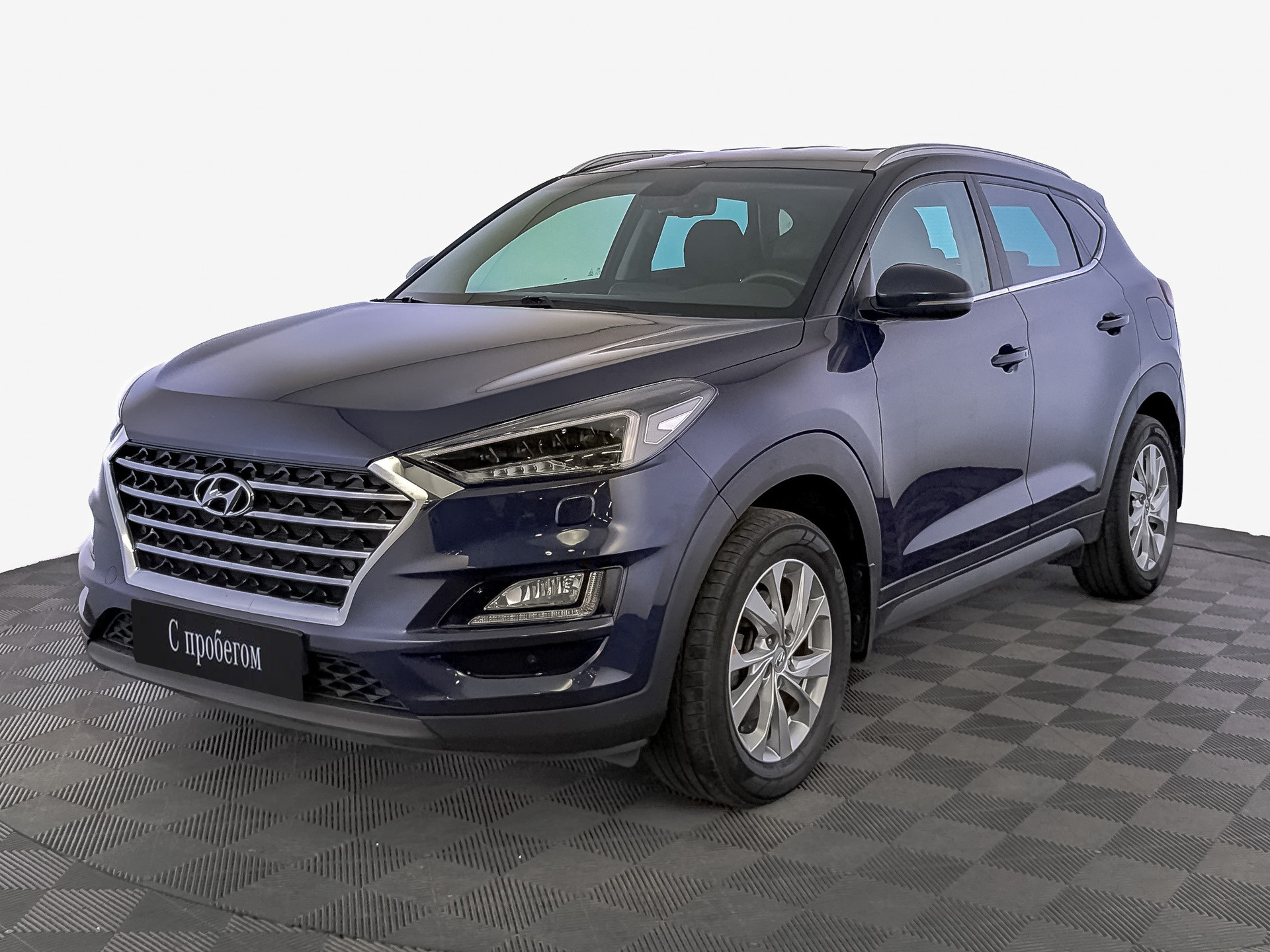 Hyundai Tucson Синий, 2018, 115 000 км