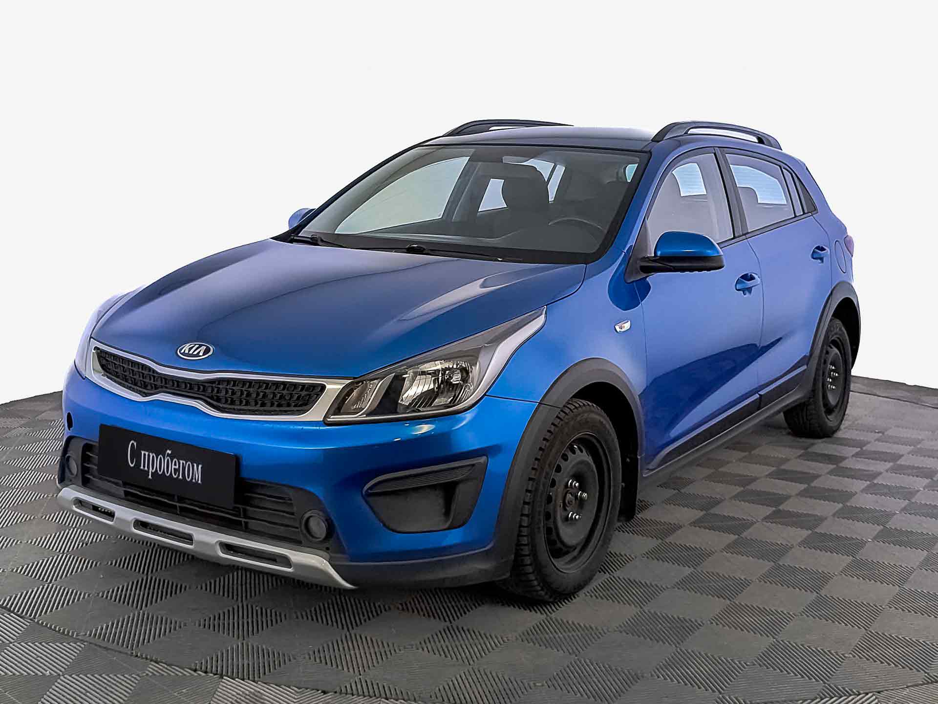 Kia Rio Синий, 2019, 172 239 км