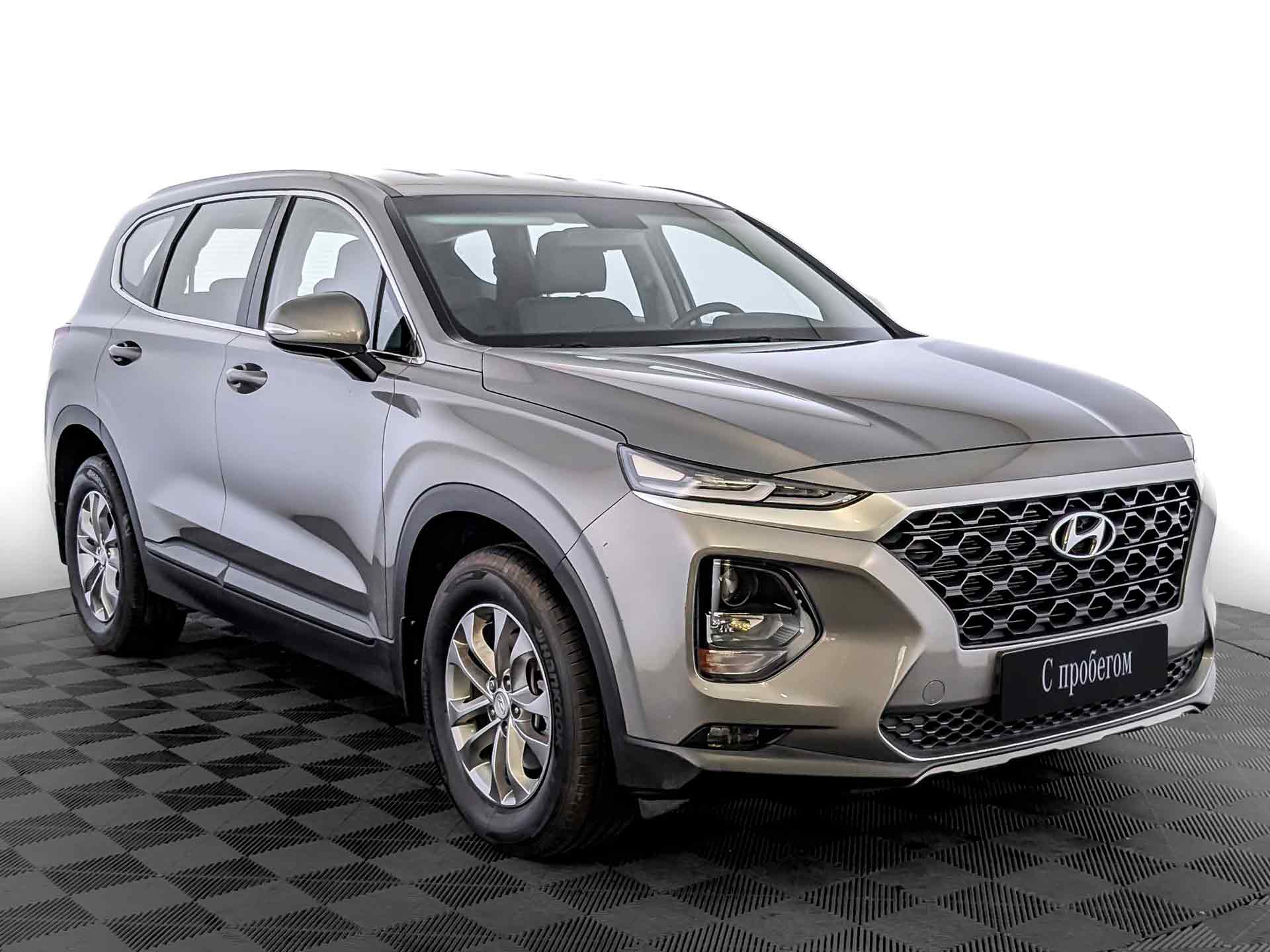 Hyundai Santa Fe Серый, 2019, 30 883 км