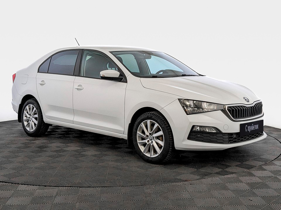 Skoda Rapid Белый, 2020, 140 295 км