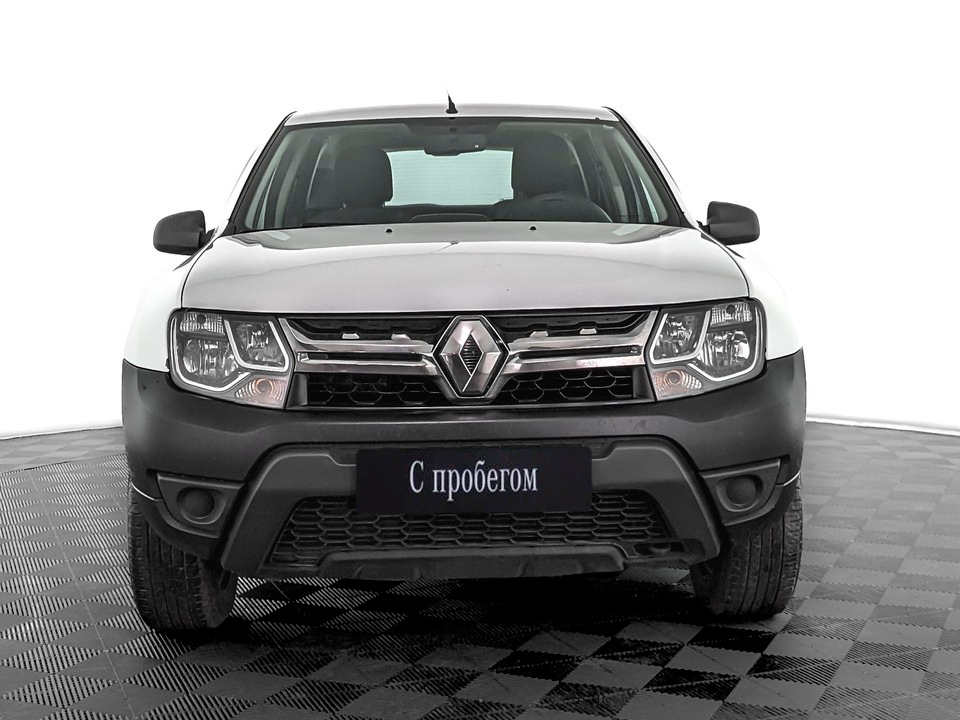 Renault Duster белый, 2018, 107 347 км