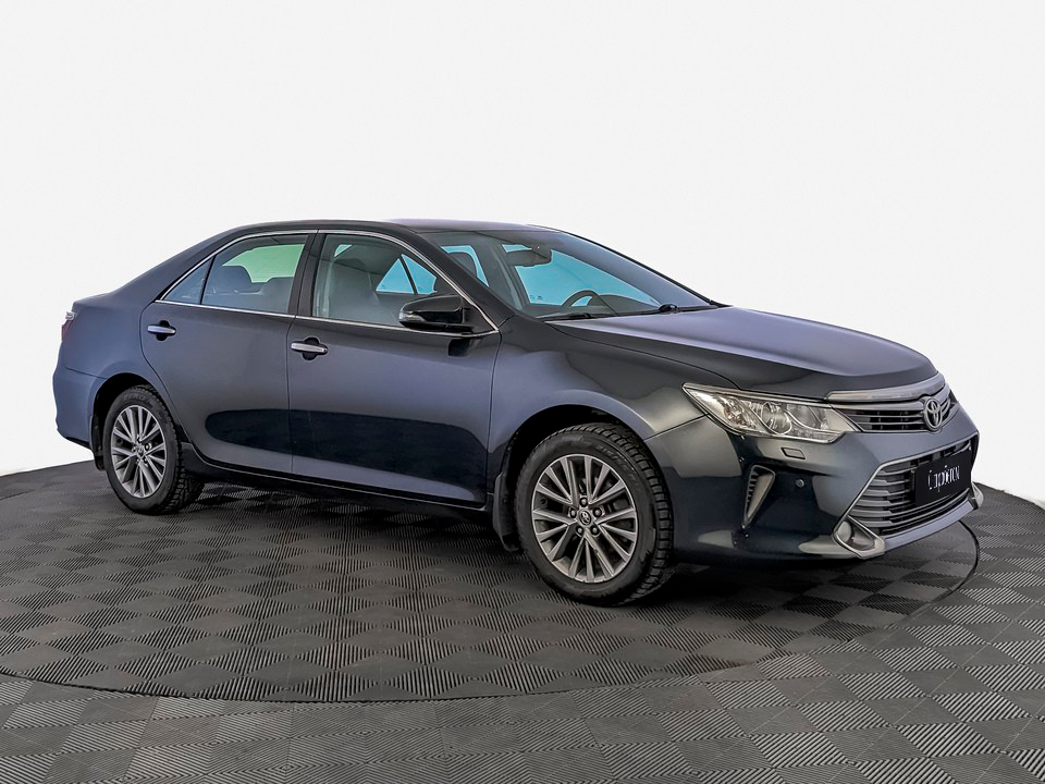 Toyota Camry Черный, 2015, 89 826 км