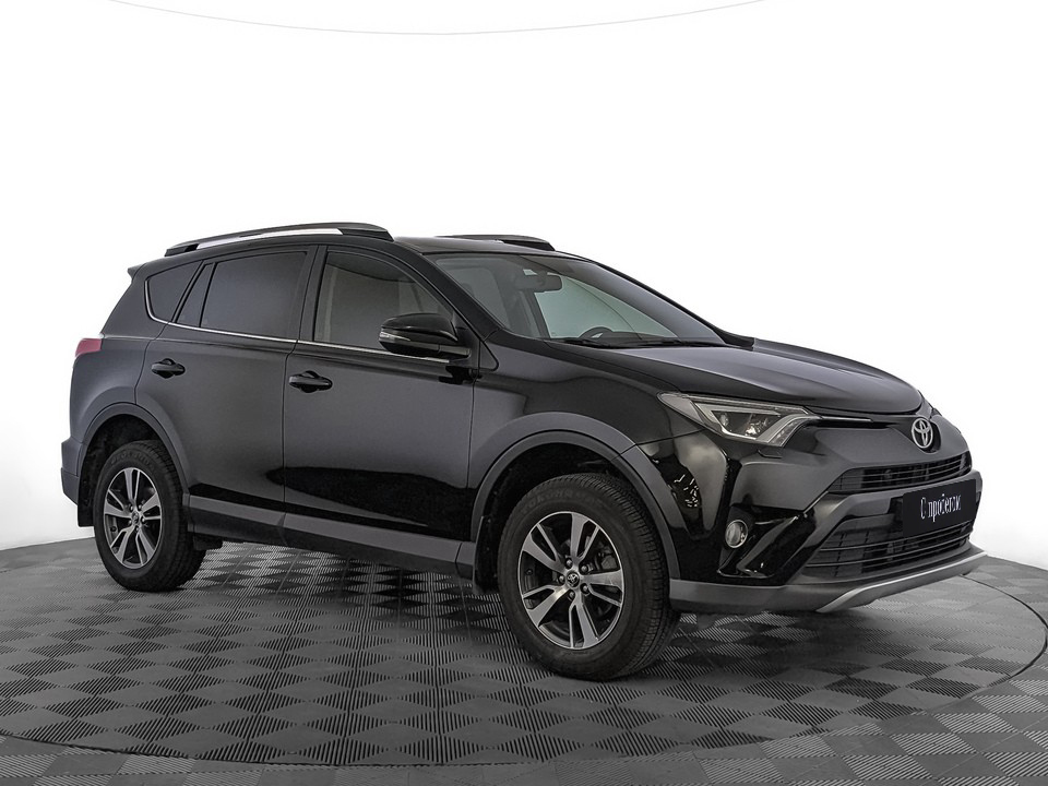 Toyota RAV4 Черный, 2018, 58 653 км