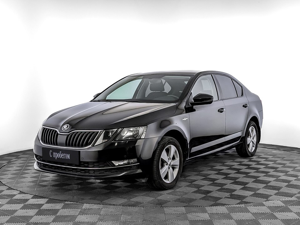 Skoda Octavia Черный, 2018, 91 245 км