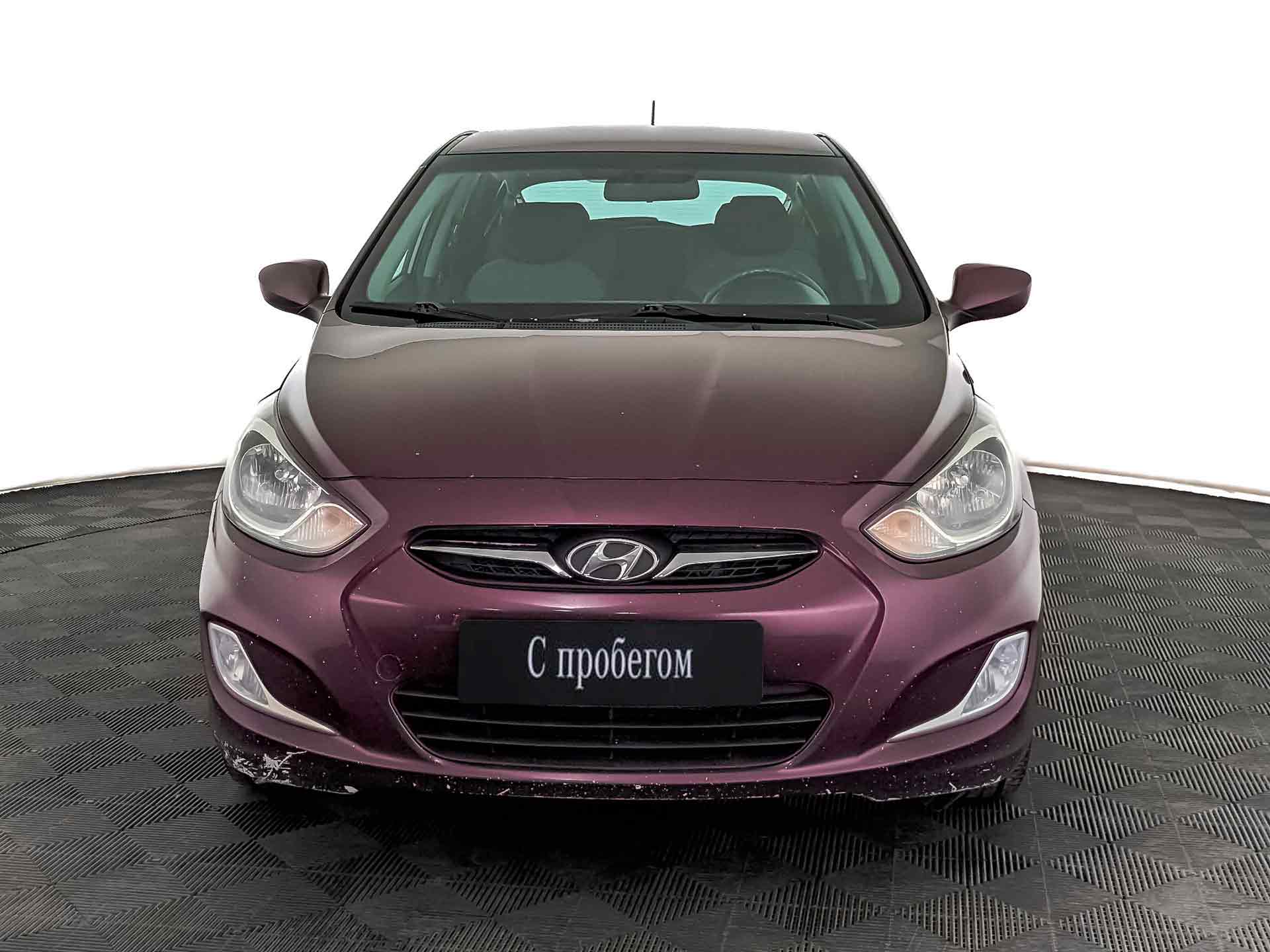 Hyundai Solaris Фиолетовый, 2013, 143 008 км